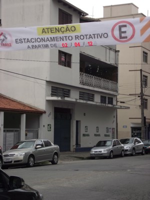 Área de estacionamento rotativo é ampliada pelo SETTRANS no centro da cidade estacionamento rotativo